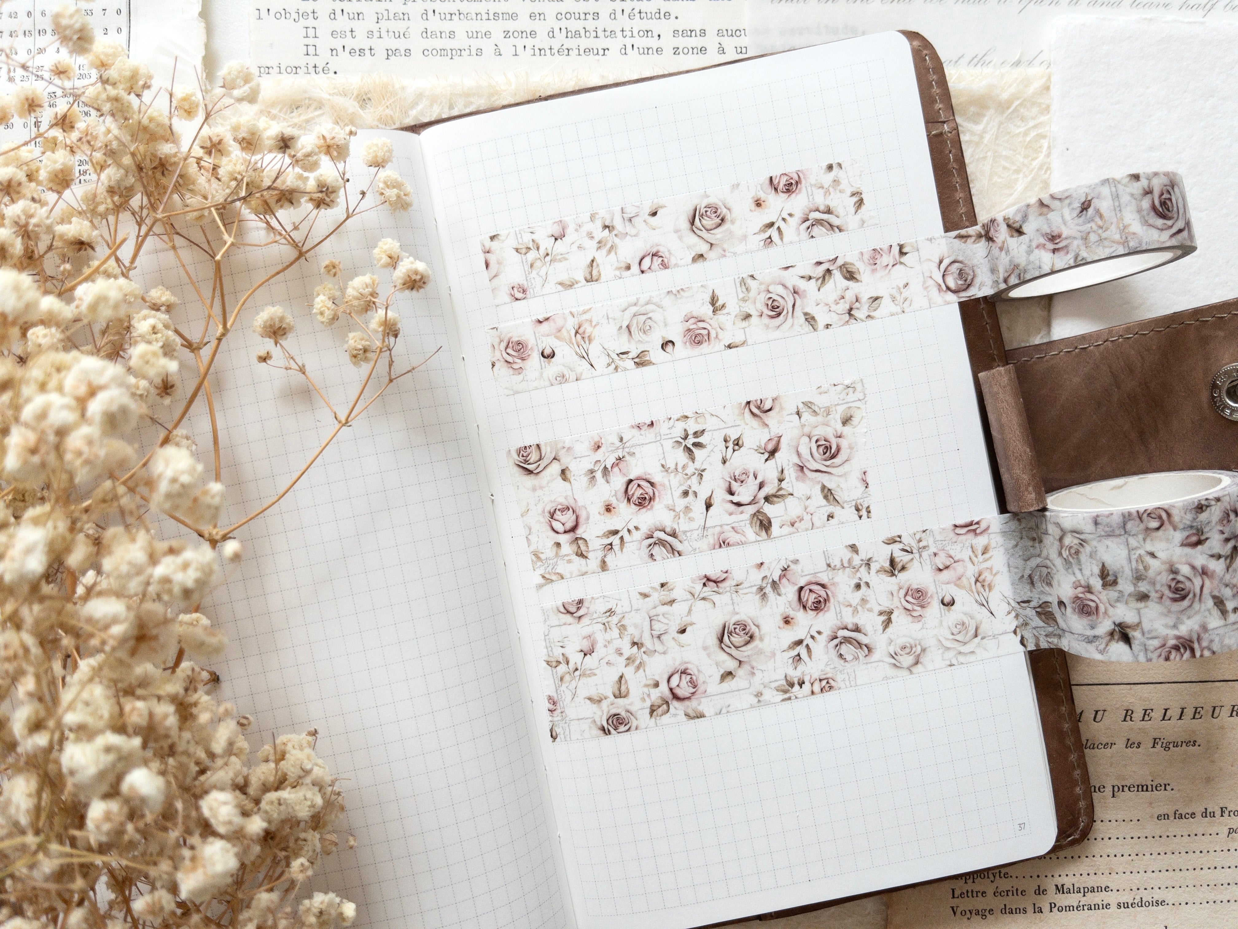 Crea with Gaby - Washi tape- French romance 30mm