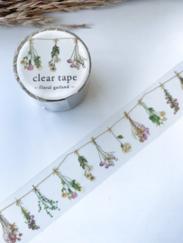 Mindwave Cleartape Floral Garland