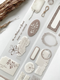 Studio By Lea - PET Tape  Floral ephemera Hele Rol