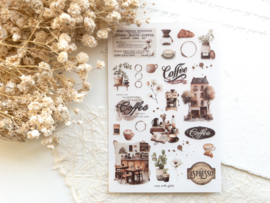 Crea wiht Gaby - Rub-on sticker- Rustic Roast