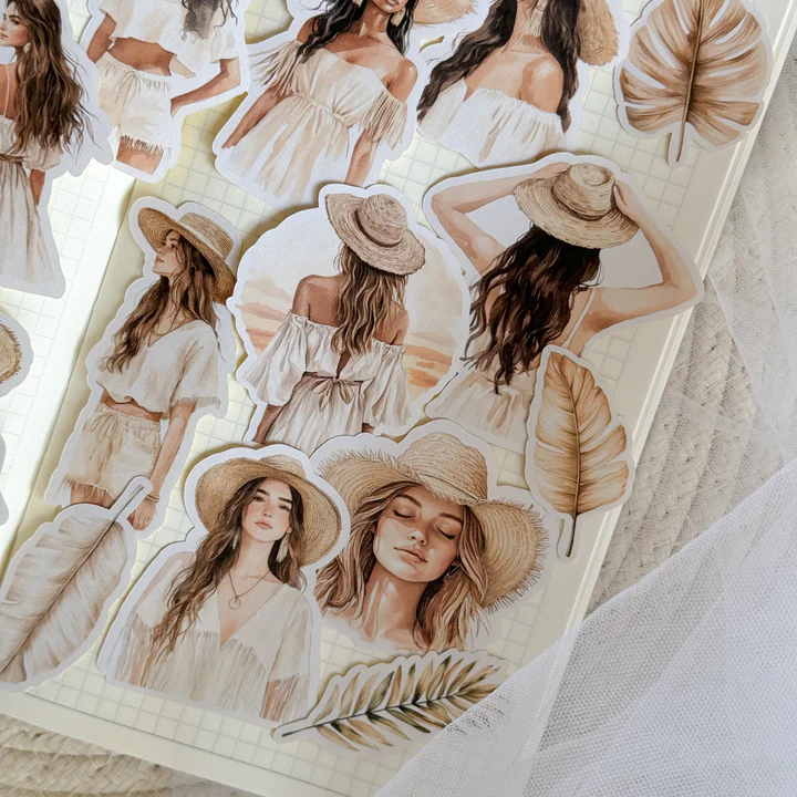 Studio by Lea - sticker pakketje  Boho Summer Girls