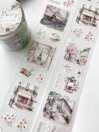 Studio By Lea- Pink Paris - Pet tape Sample