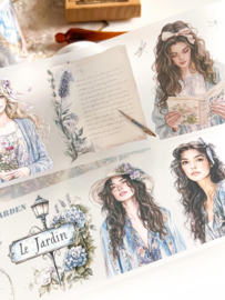 Ma.Journaling  Monet' Garden   Pet sample