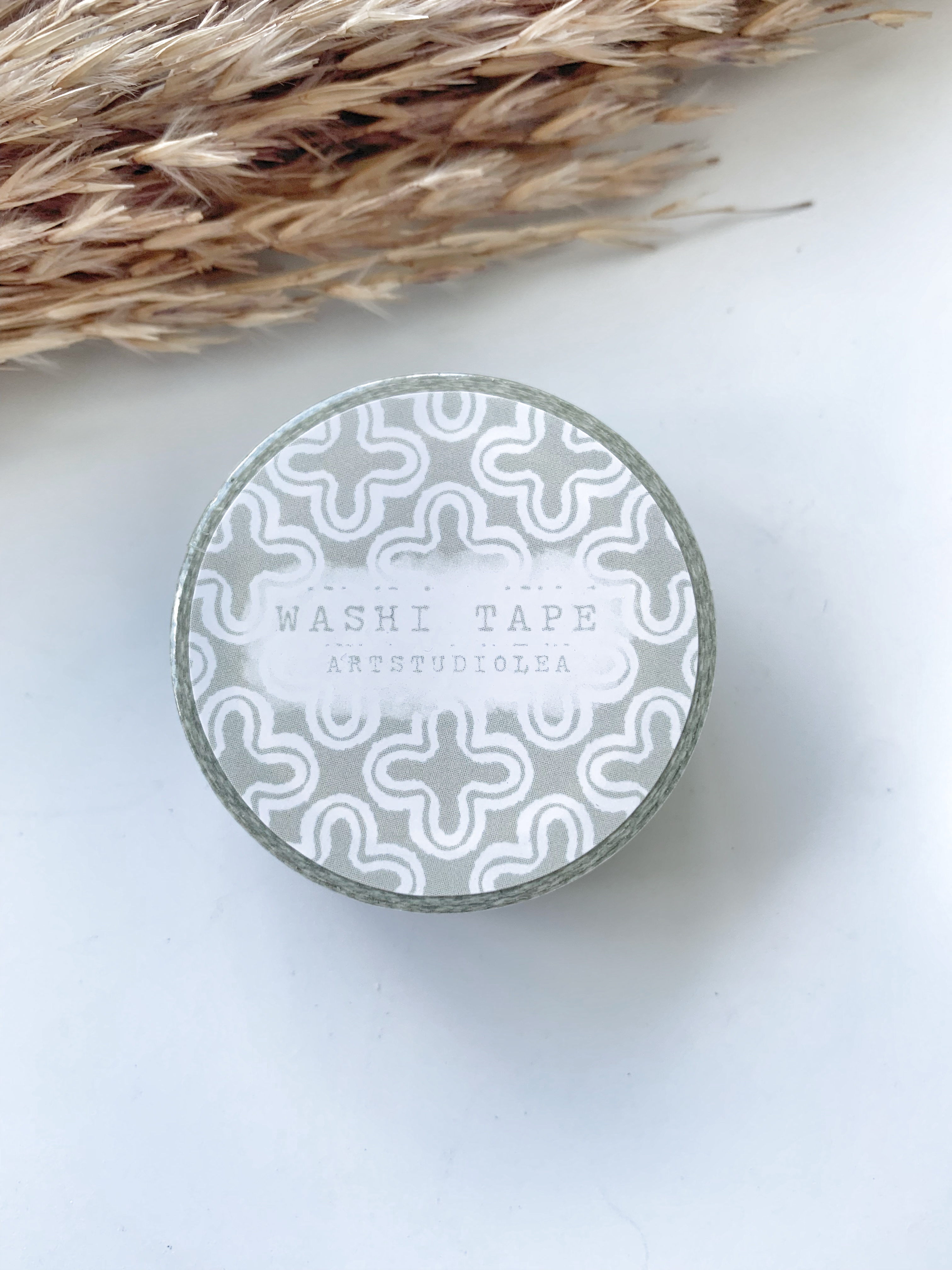 Washi tape Studio Lea - Cross Patterned GREEN