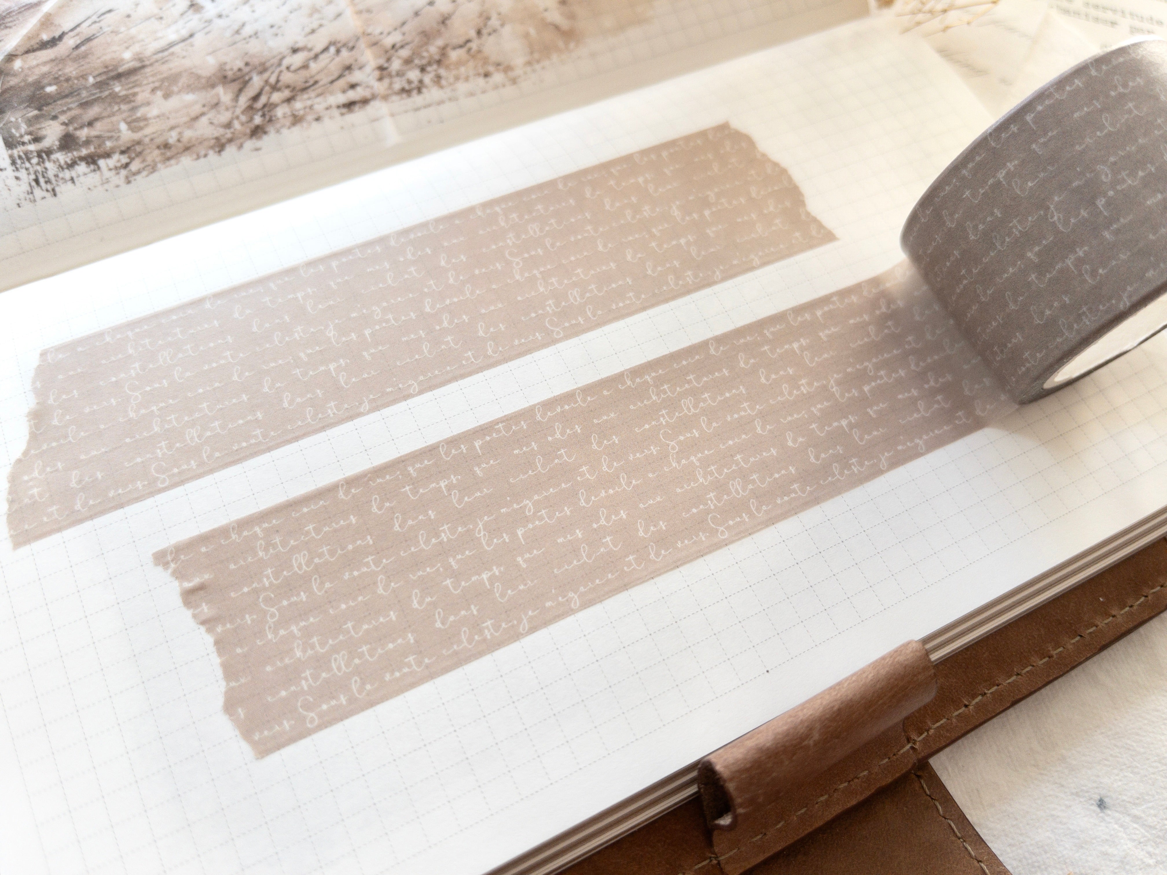 Crea with Gaby - Washi tape- Soft Words 30mm