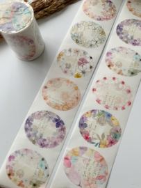 Papier Tape  Flower Scroll Special Edition 7  -  Rol