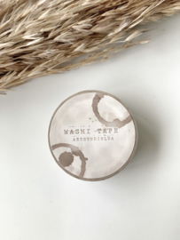 Washi tape Studio Lea - Coffee stains smal