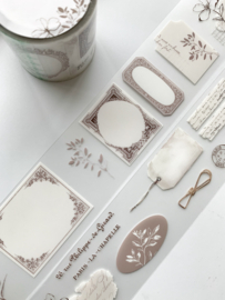 Studio By Lea - PET Tape  Floral ephemera Hele Rol