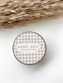 Washi tape Studio Lea - Soft Pastel and Neutral Brown