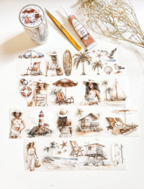 Ma.Journaling  Summer on the  beach    Pet sample