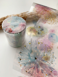 Glossy Pet Tape  World in Bubble 11  -  Sample
