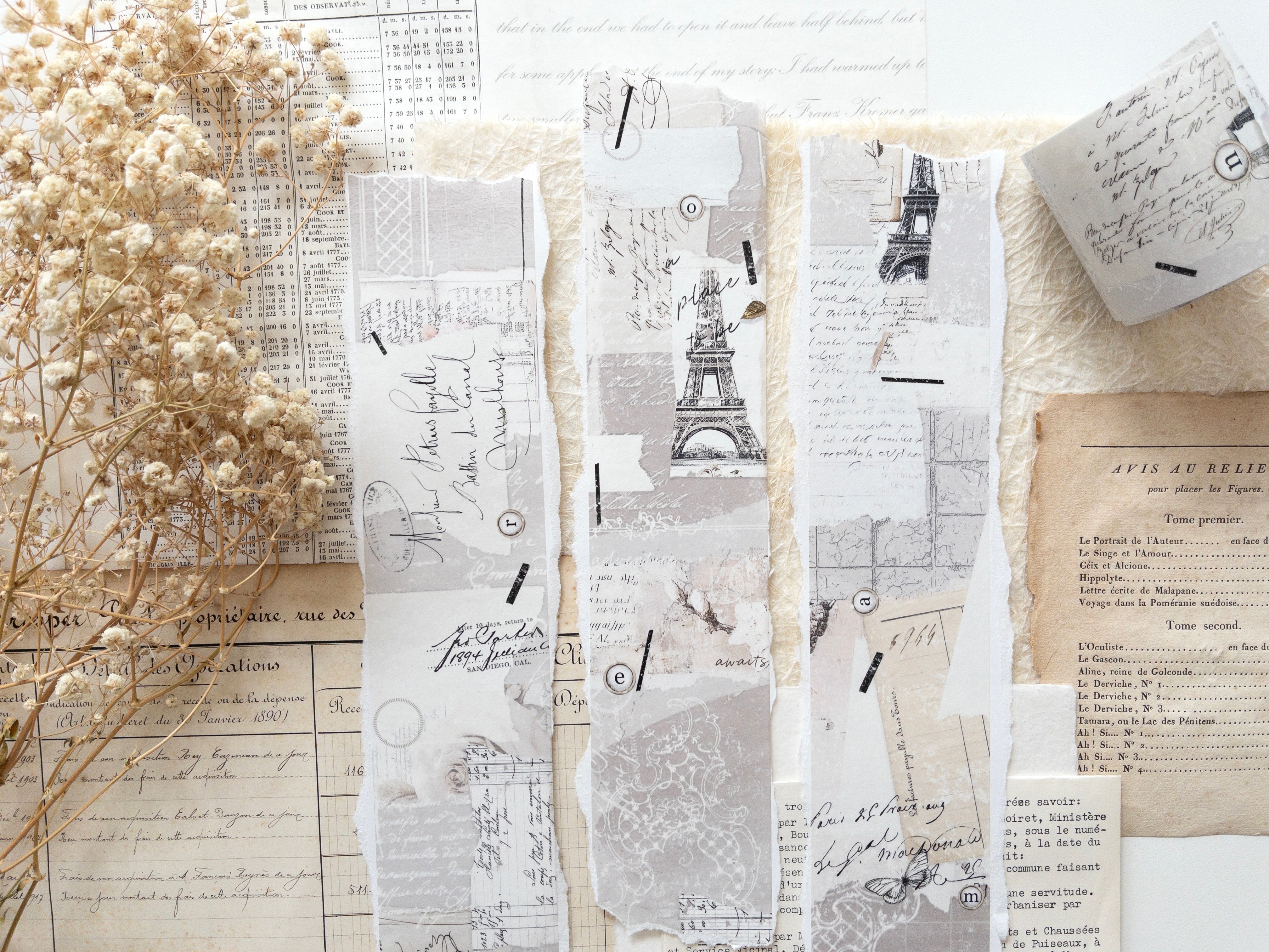 Crea with Gaby - French romance 2 layers PAPER - ROL