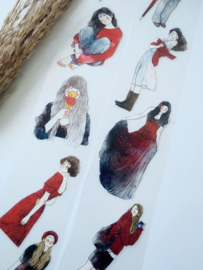 pre-cut Pet tape SAMPLE  DING.DING 42B ROOD