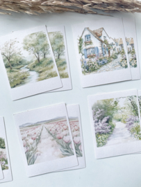 Studio by Lea - sticker pakketje  Spring Blossom Polaroid