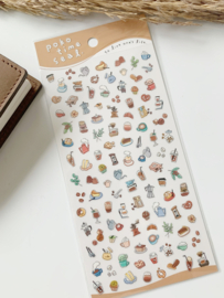 Mindwave Sticker Poko time seal KOFFIE