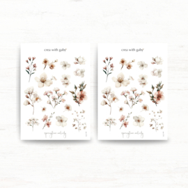 Crea wiht Gaby -Washi sticker -  Springtime Melody