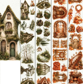 Landscape -  Forest and Amber Autumn  - 12 cm breed !