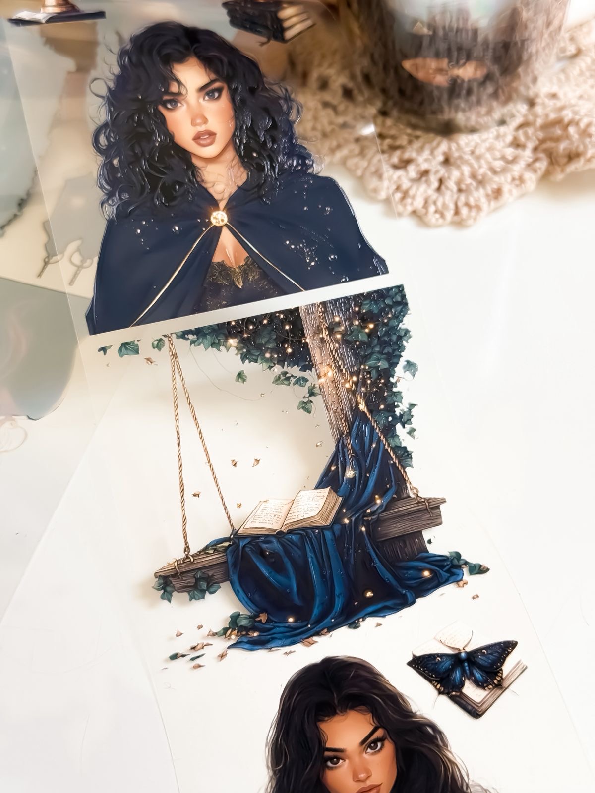 Ma.Journaling  Enchanted Library 3D Pet sample