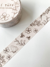 Washi tape Studio Lea - Soft Floral Bloemen