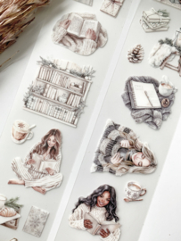Studio By Lea- Frosty days   Pet tape Sample