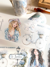 Ma.Journaling  Monet' Garden   Pet sample