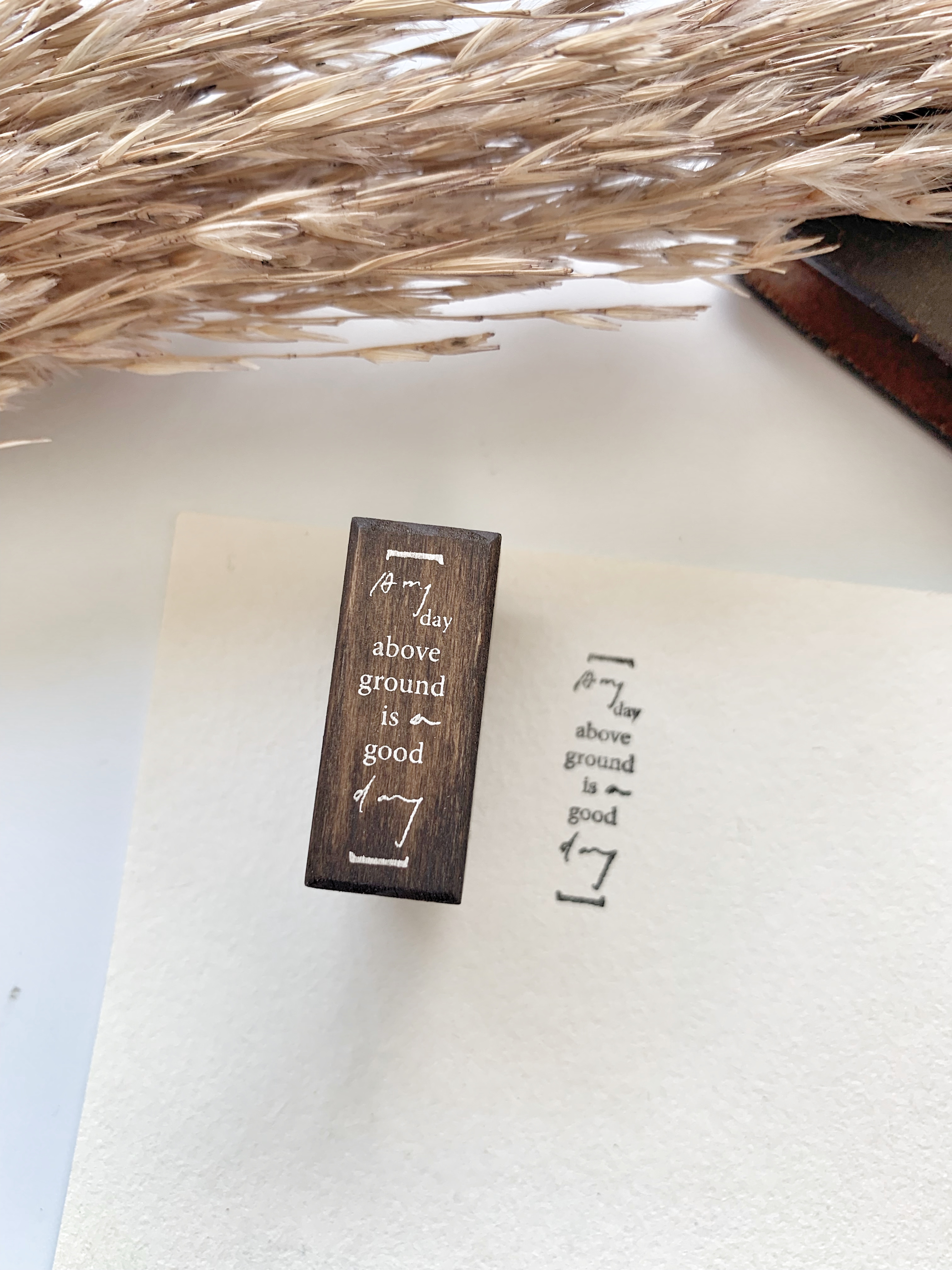 Pion stempel Any day
