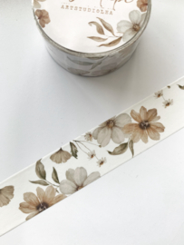 Washi tape Studio Lea - Autumn floral orange flower