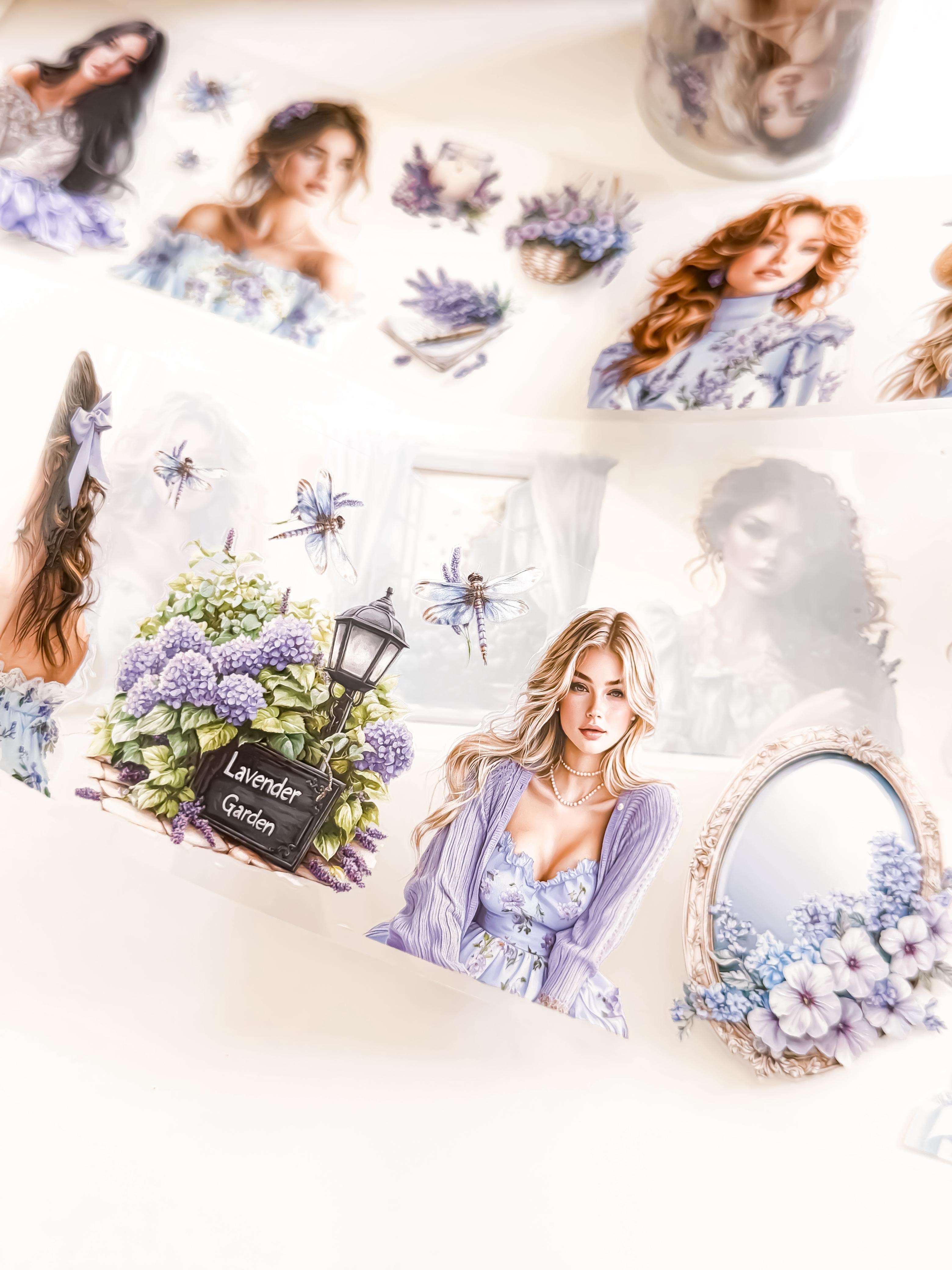 Ma.Journaling  Lavender Dream  3D Pet sample
