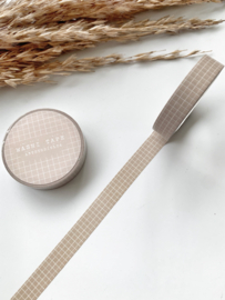 Washi tape Studio Lea - Soft Colored Grid LIGHT 10mm