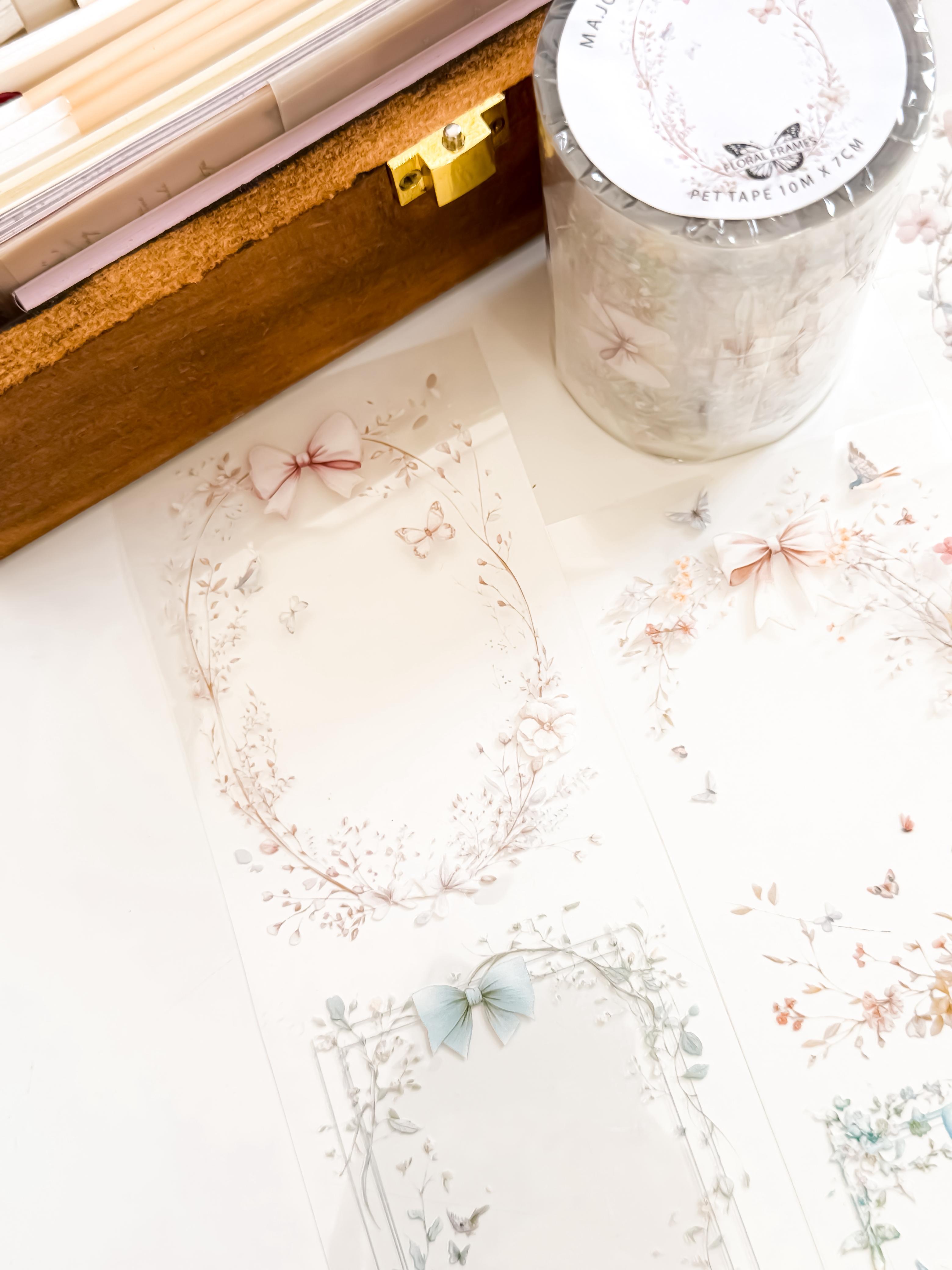 Ma.Journaling  Floral Frames 3D Pet sample