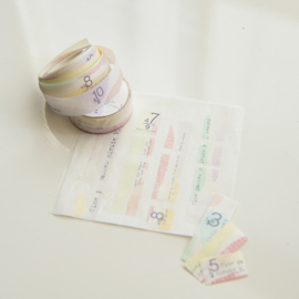 MU Washi tape CUT Brush Edge