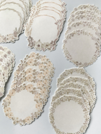 Mindwave Stickerpakketje Wreath Flake Beige