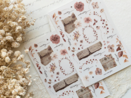 Crea wiht Gaby - Rub-on sticker- Paper garden