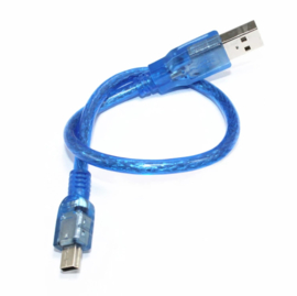 USB-A naar Mini-USB kabel 0.3 meter (Voor Arduino Nano)