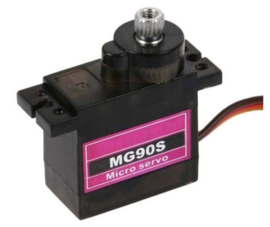 Servo MG90S Micro Metalen tandwielen 180 graden