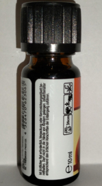 Geurolie perzik/peach 10ml in glazen fles