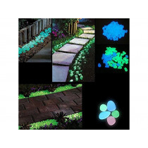 Pebbles lichtgevende fluorescerende stenen 100 st