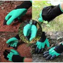 Tuinhandschoenen met klauwen 2st