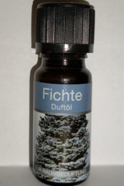 Geurolie spar 10ml in glazen fles