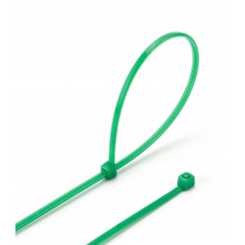 Kabelbinders groen 2,5 mm x 100 mm, 100 st