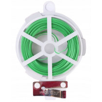 Tuindraad 30 m gecoat groen