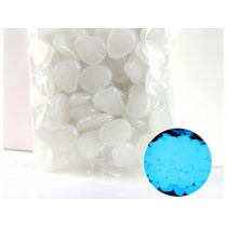 Pebbles lichtgevende fluorescerende stenen 100 st