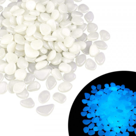 Pebbles lichtgevende fluorescerende stenen 100 st