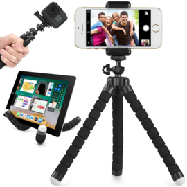 Flexibele statief telefoonhouder