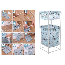 Dubbele wasmand