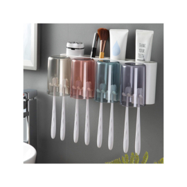 Organizer & tandpasta-dispenser