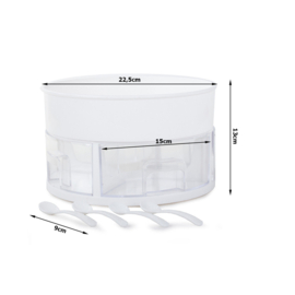 Roterende organizer voor de keuken