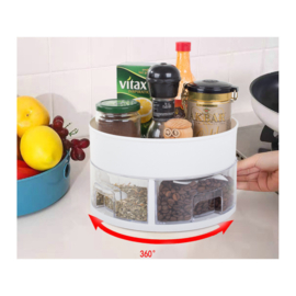 Roterende organizer voor de keuken