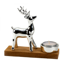 Kerst Porseleinen hert theelicht