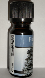 Geurolie spar 10ml in glazen fles